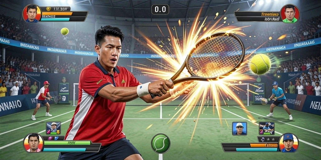 987up - Kontrol permainan yang intuitif dan mudah digunakan.